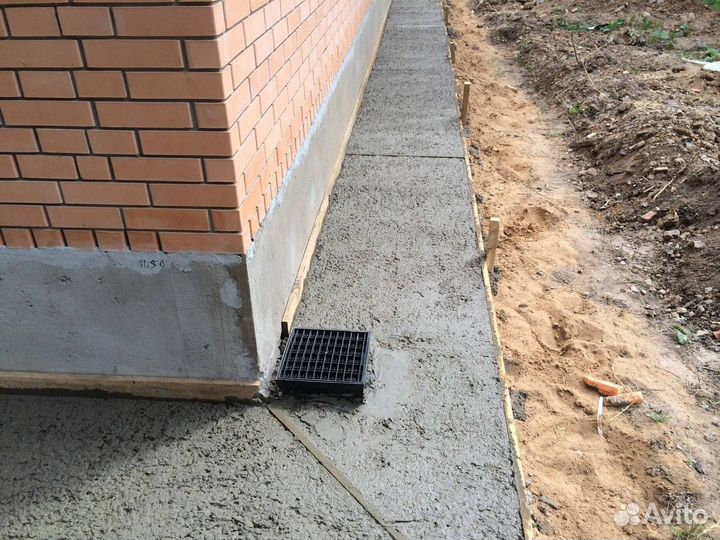 Отмостка дома под ключ