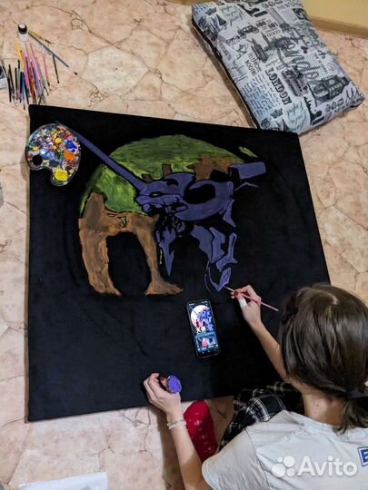 Аккусьтческая панель,кастом