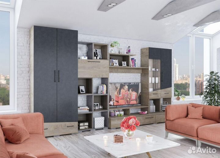 Модульная гостиная «Паскаль-2»