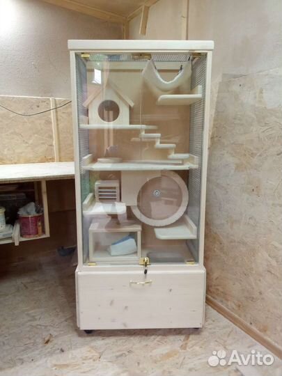 Витрина - Клетка для шиншилл