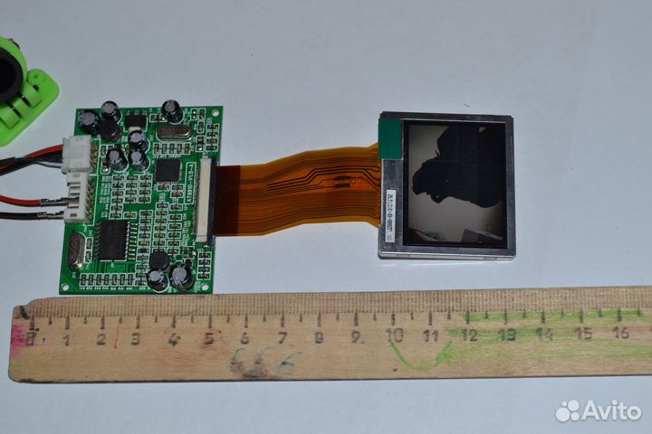 AV аналоговый миниатюрный дисплей 1.7