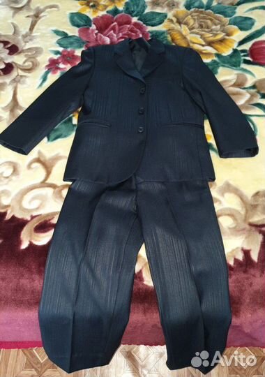 Костюм 3-ка чёрный 128 см