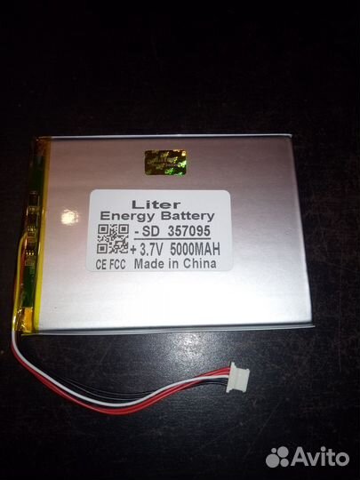 Li-ion батарей 5 провод для планшета и ноутбук