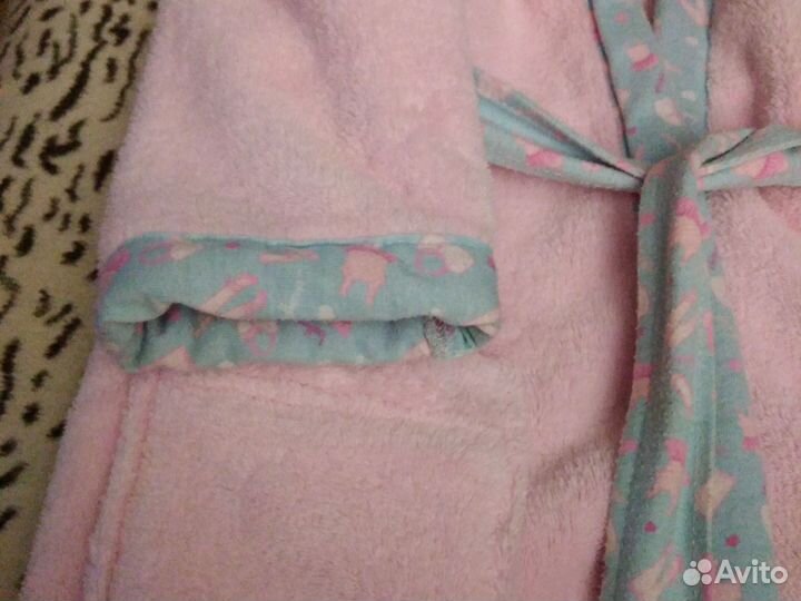 Детский махровый халат 104