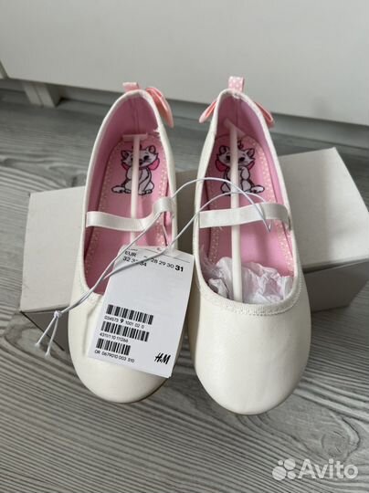 Балетки туфли для девочки H&M р. 31