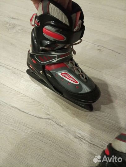 Коньки детские раздвижные 30 33