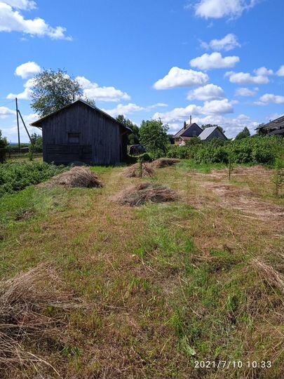 Дом 26,6 м² на участке 15 сот.