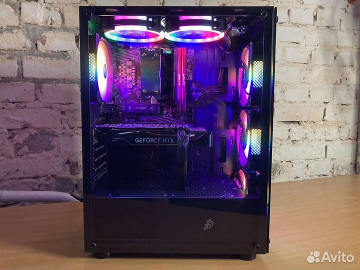 Игровой компьютер Ryzen 5 5600G + RTX 2060Super