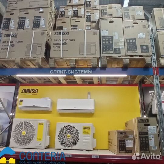 Мобильные кондиционеры с установкой zanussi 9-ка