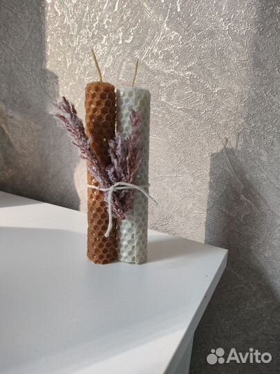 Свечи из вощины на заказ