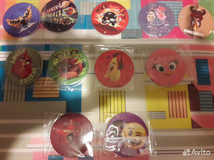 Фишки из коллекции Чипикао