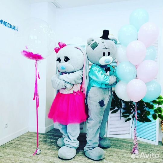 Ростовые куклы. Зайка. Жорик. Мишка. Мулатка