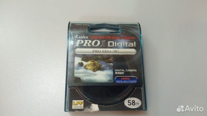 Нейтральный фильтр Kenko 58мм PRO 1D ND16