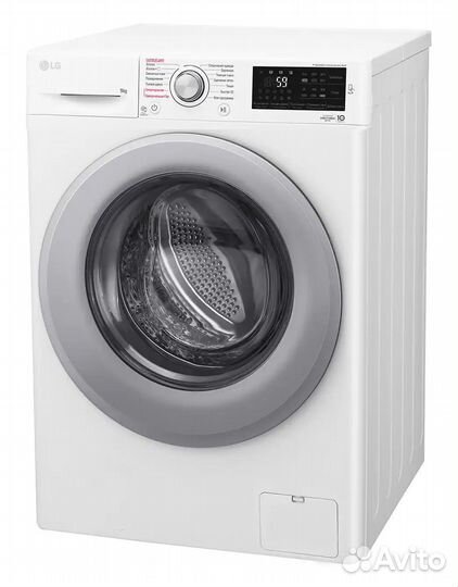 Cтиральная машина LG с функцией пара Steam, 9 кг