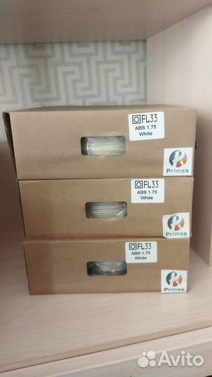 Abs пластик для 3d принтера белый