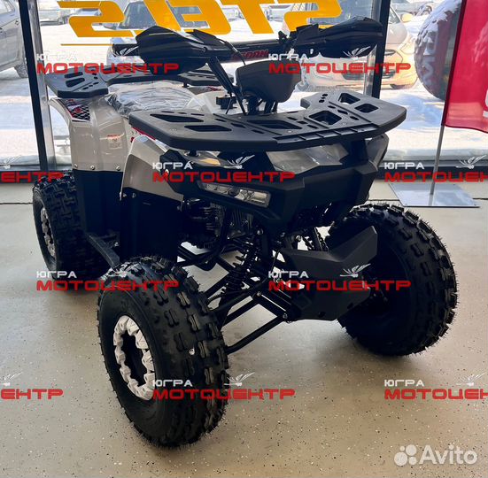 Квадроцикл Motoland 125 Storm (серый)