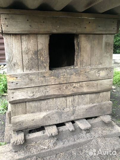 Будка для собаки утепленная