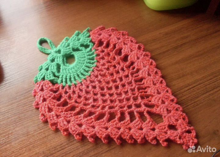 Прихватка вязаная