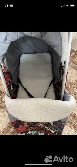 Коляска санки