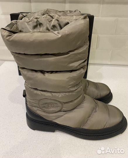 Сапоги дутики Chanel оригинал