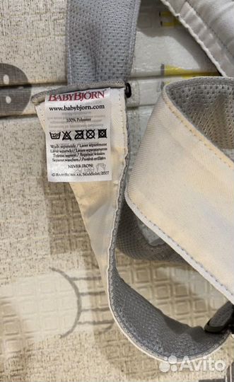 Baby bjorn эрго-рюкзак mini airy mesh c 3.2 кг