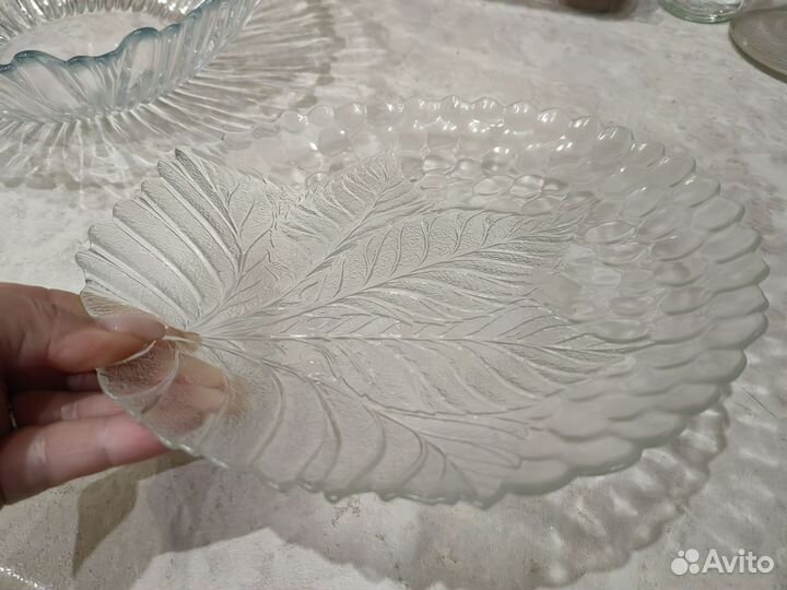 Тарелки стекло