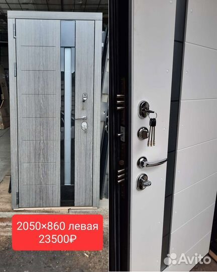 Дверь входная металлическая новая