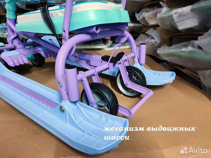 Снегокат nika ника тимка спорт 6 пингвинята