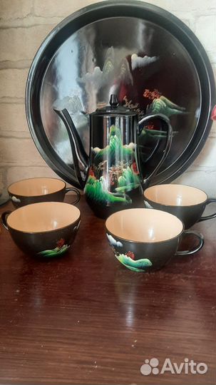 Антикварный сервиз старый китай