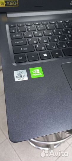 Acer на i3-10110/FullHD iPS/SSDm2/GF MX250+8GB