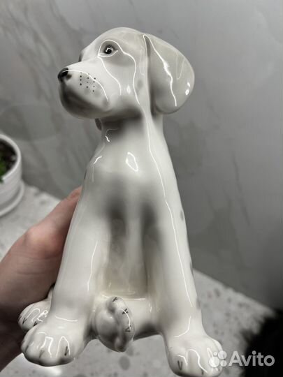 Статуэтка советская щенок лфз