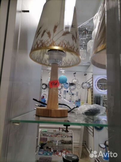 Лампа настольная, торшер