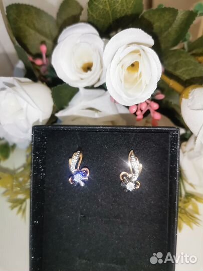 Серьги медсплав
