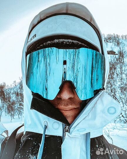 Сноуборд маска Oakley Fall Line L Prizm Sapphire