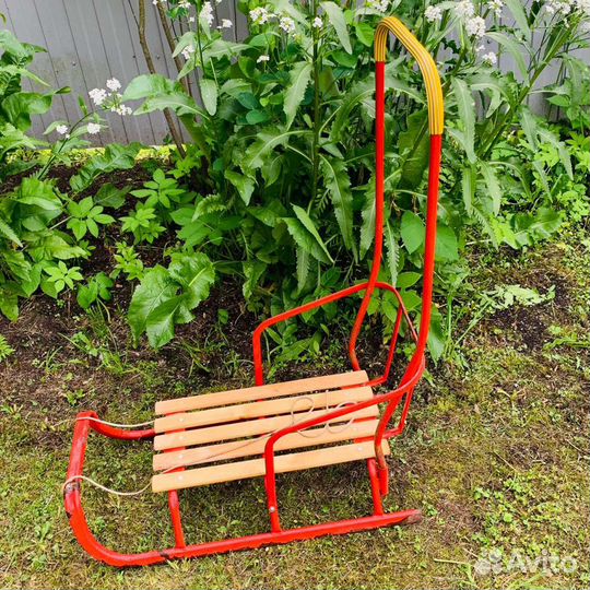 Детские зимние санки