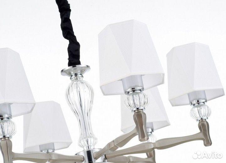 Подвесная люстра Arcadia 672/6S Nickel