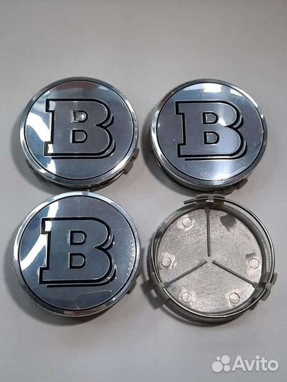 Колпачки Заглушки на литые диски Mercedes Brabus