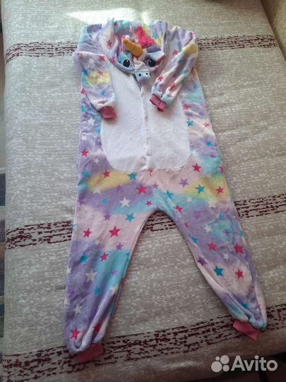 Пижама кигуруми единорог