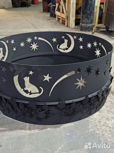 Очаг для костра (чаша, кострище) металлический