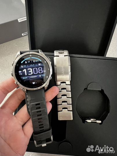 Часы Garmin Fenix 8 Amoled Sapphire 47 mm