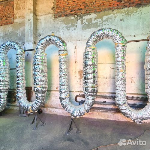 Аэродинамическая сушилка опилок без печки 5,5 кВт