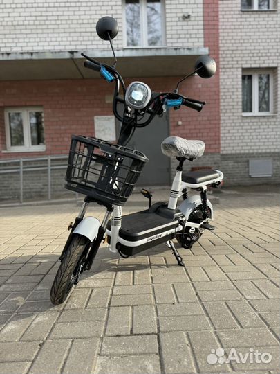 Электроскутер Green белый