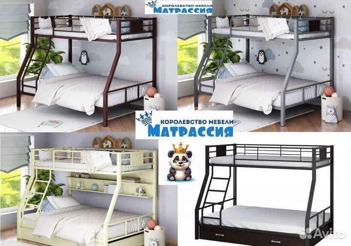 Двухъярусная кровать новая