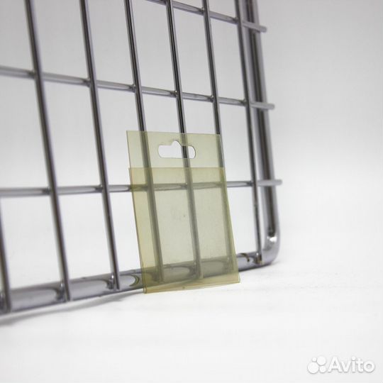 Ценникодержатель навесной 80*60мм (пэт 0,5) с отв