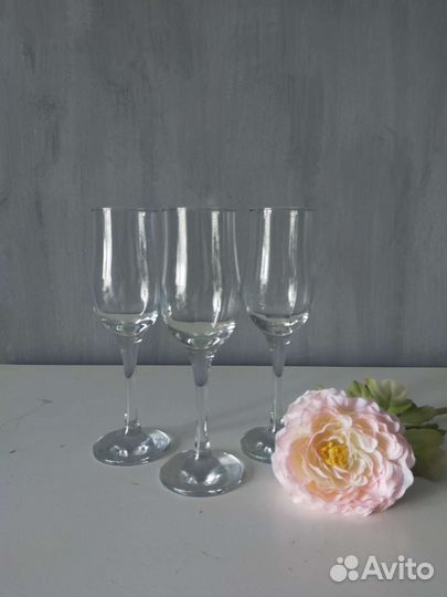 Бокалы для шампанского вина стаканы для виски