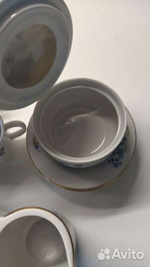Фарфоровый сервиз jlmenau гдр ретро винтаж