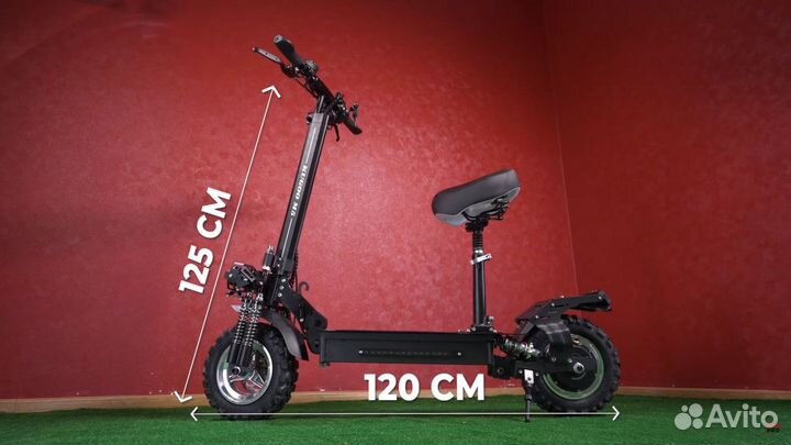 Мощный электросамокат kugoo m5 sport куго м5 спорт