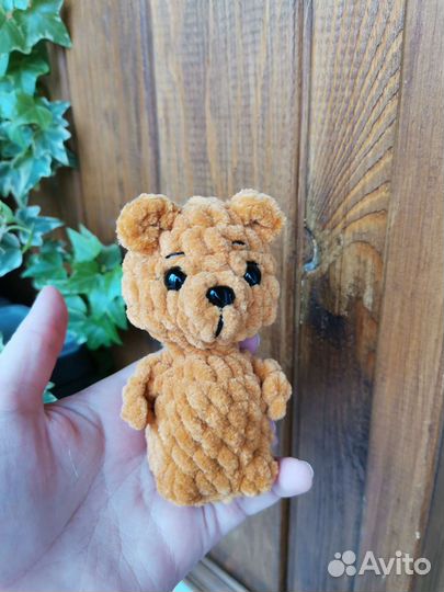 Брелоки плюшевые зверята