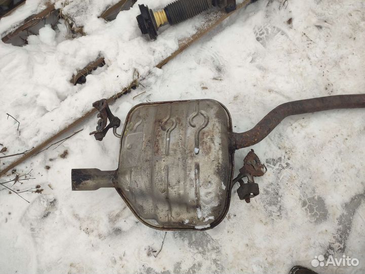 Глушитель Vw Passat b6 1.4tsi