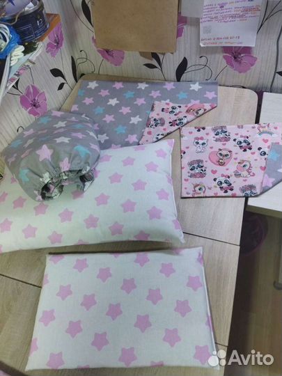 Новые бортики в кроватку